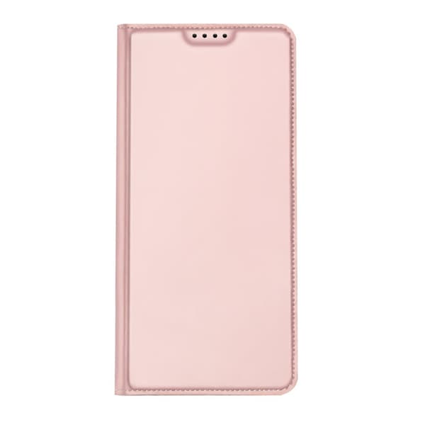 Dux Ducis Skin Pro -kotelon lompakko Samsung Galaxy S23+:lle, vaaleanpunainen korttipaikallinen jalusta