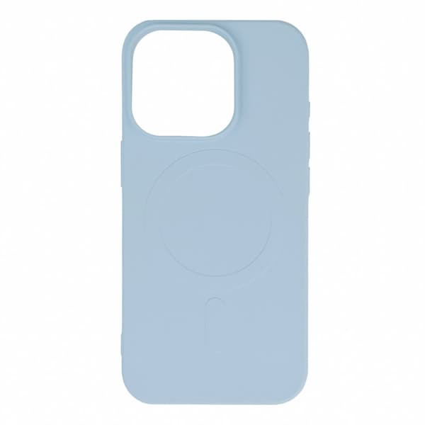Beskyttende Flydende Silikone Cover med MagSafe til iPhone 16 Pro Max - Lyseblå
