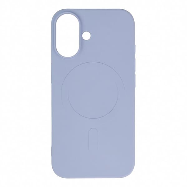 Flydende Silikone Etui med MagSafe til iPhone 16 - Lavendel