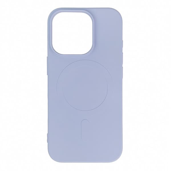 Nestemäinen Silikonikotelo MagSafe iPhone 16 Pro Maxille - Laventeli