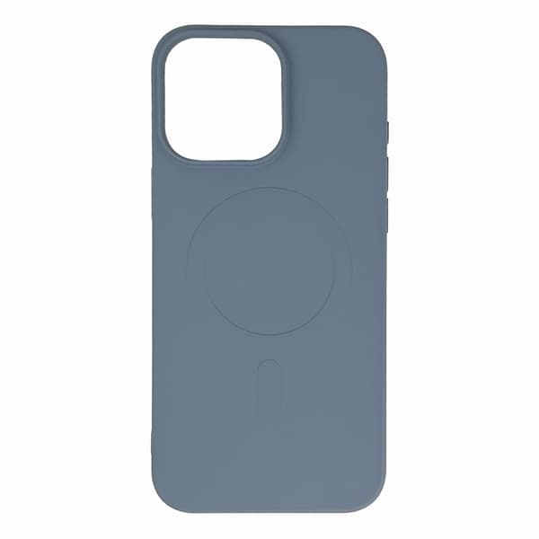 Flydende Silikone Cover med MagSafe til iPhone 16 Pro Max - Lys Grå