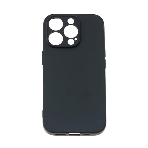 Mjukfodral för iPhone 16 Pro Max - Svart