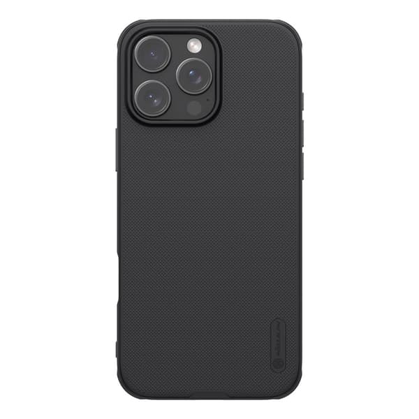 Nillkin Super Frosted Shield Pro - Suojakotelo iPhone 16 Pro: Musta