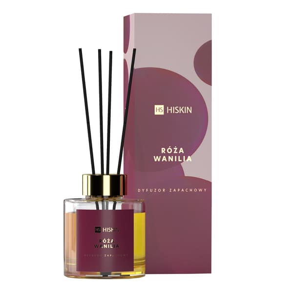 HiSkin Tuoksudiffuusori Ruusu & Vanilja, 90 ml