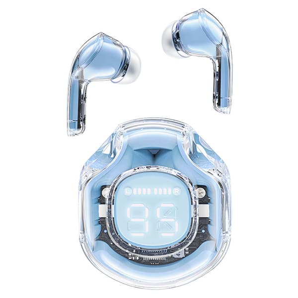 Acefast T8 trådløse in-ear TWS Bluetooth hovedtelefoner - lyseblå