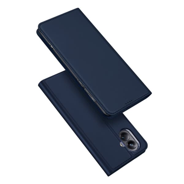 Dux Ducis Skin Pro kannellinen lompakkokotelo Realme 10 Pro+ -sini
