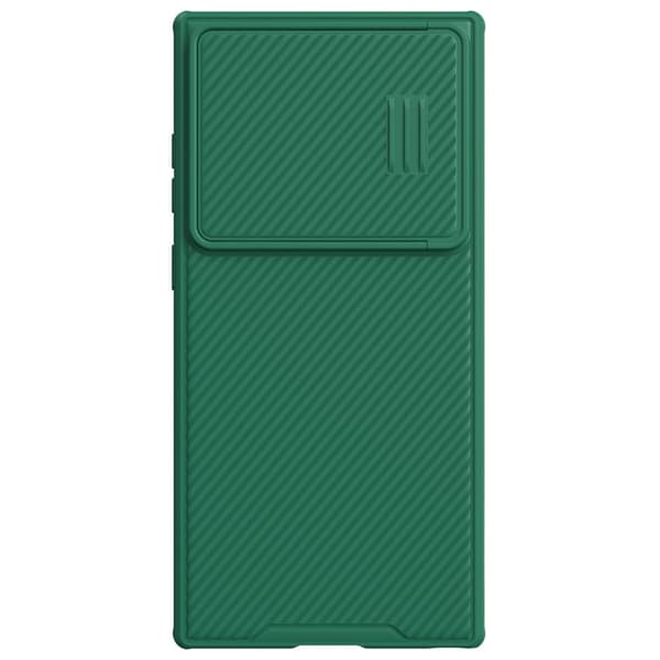 Nillkin CamShield S Skal för Samsung Galaxy S23 Ultra, robust kameraskydd, grön färg
