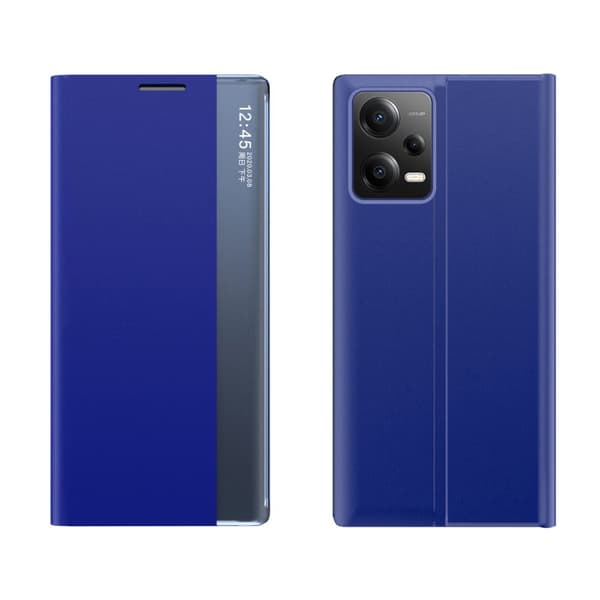 Nytt Blått Sleep Case Fodral för Xiaomi Redmi Note 12 5G / Poco X5 5G med Flik och Ställ Funktion