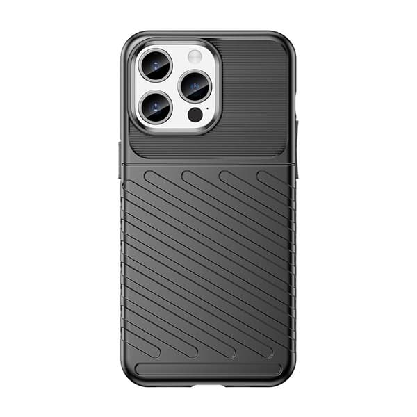 Robust Skal iPhone 15 Pro Max Thunder - Svart