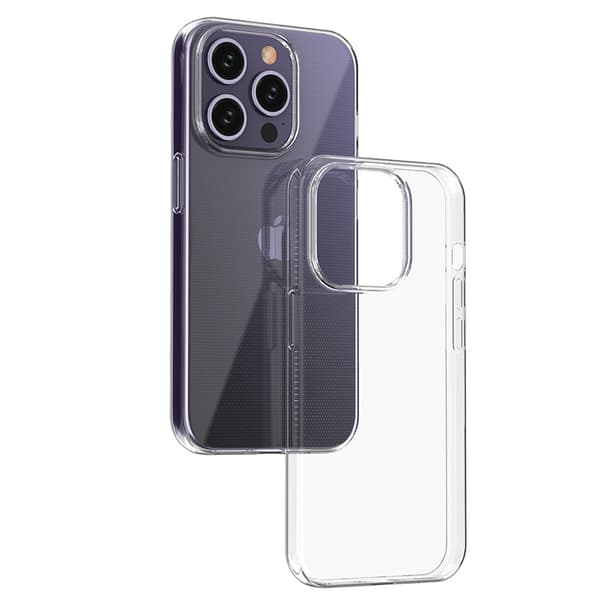 Ultra Clear Gennemsigtigt Cover til iPhone 15 Pro