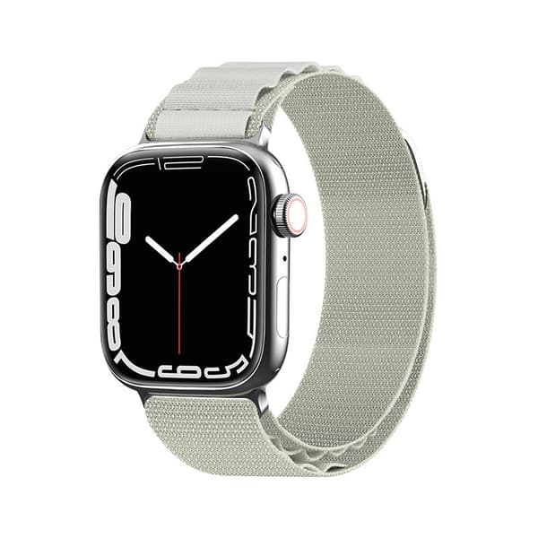 Alpine Stålspänne Armband för Apple Watch 38/40/41 mm - Silver