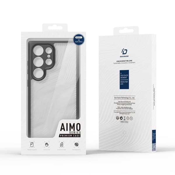 Dux Ducis Aimo Cover til Samsung S24 Ultra - Sort