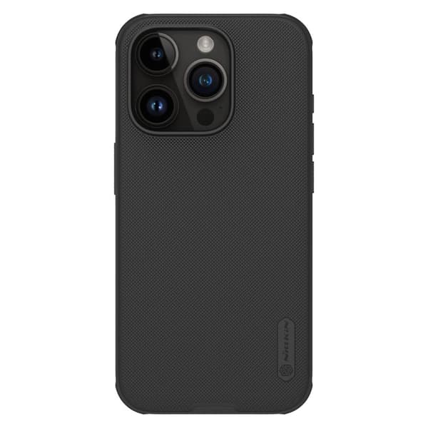 Nillkin Super Frosted Shield Pro Magnetisk Cover til iPhone 15 Pro Max - Sort