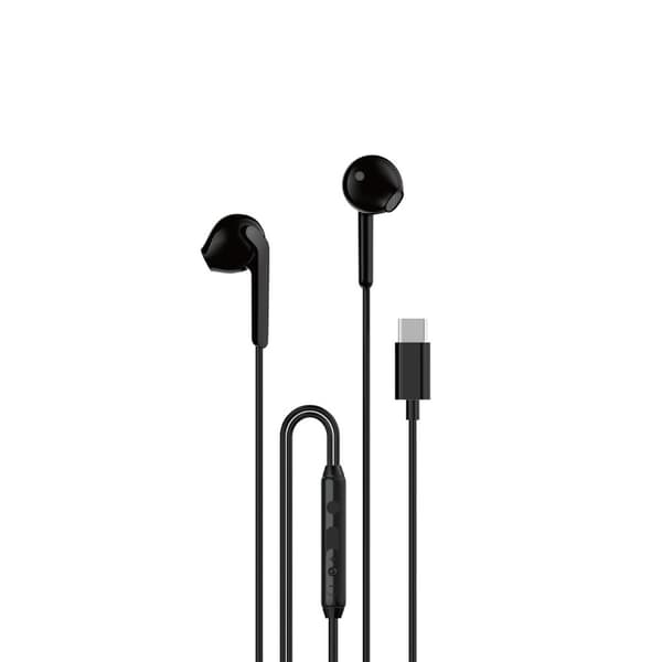 Dudao X3C In-Ear Trådbundna Hörlurar USB-C 1.2m - Svart