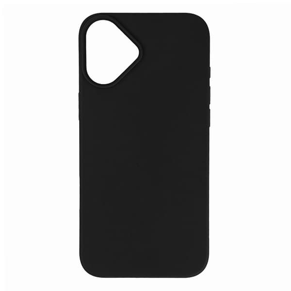 Monivärinen Vehnälesekotelo iPhone 16 Plusille - Musta