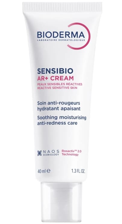 Bioderma Sensibio AR+ Creme Beroligende og Fugtende Rødhedsreducerende til Følsom Hud, 40 ml