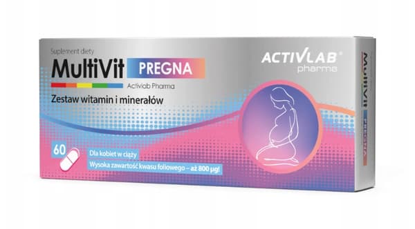 ActivLab Pharma MultiVit Pregna, 60 kapsler