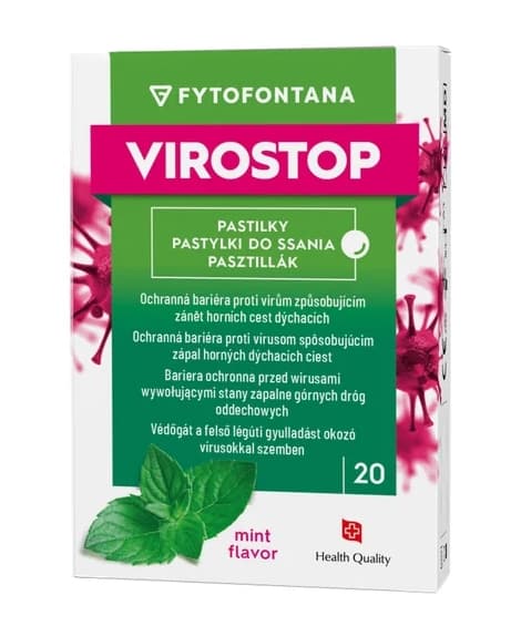 Fytofontana Virostop Imeskelytabletit Minttumaku, 20 Kpl