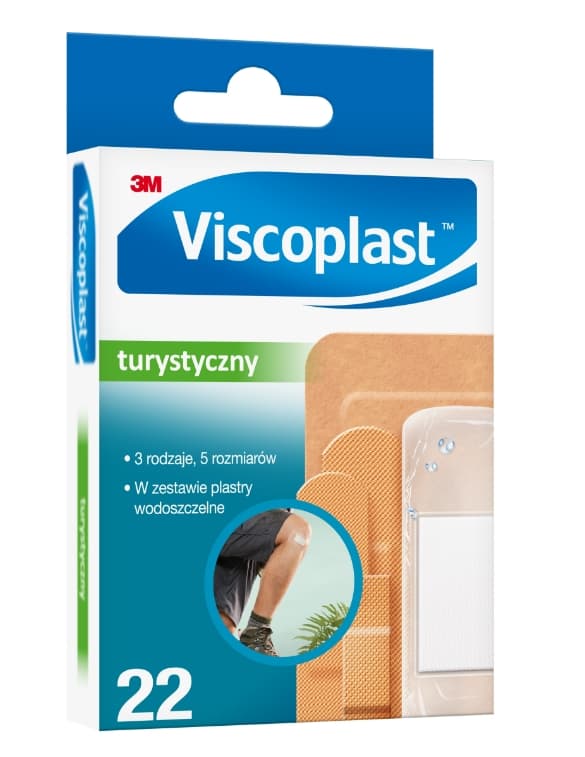 Viscoplast Rejseplaster Sæt, 22 Stk
