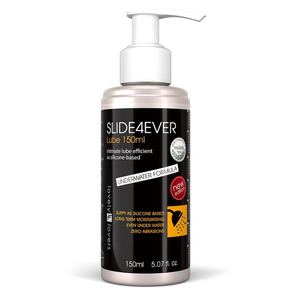Lækkert Elskende Slide4Ever Glidecreme - Intim gel med glycerin-vand base, 150ml.