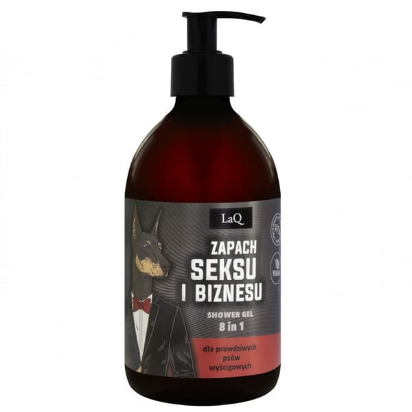 LaQ Doberman Eksklusiv 8-i-1 Brusegel, 500 ml