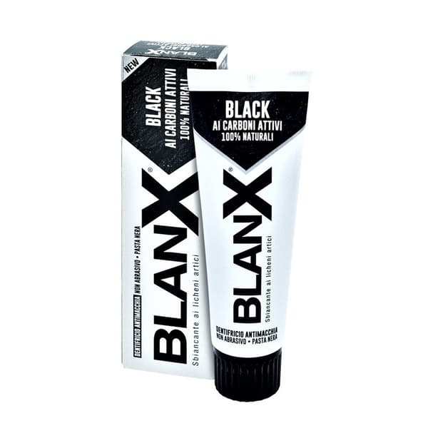 BlanX Sort Ekstra Carbone Tandblegningspasta, 75 ml