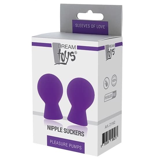 Nipplepump Purple, Dubbelpack - Dream Toys