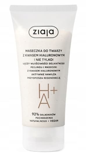 Ziaja Antioxidant Ansiktsmask med Hyaluronsyra, 55 ml