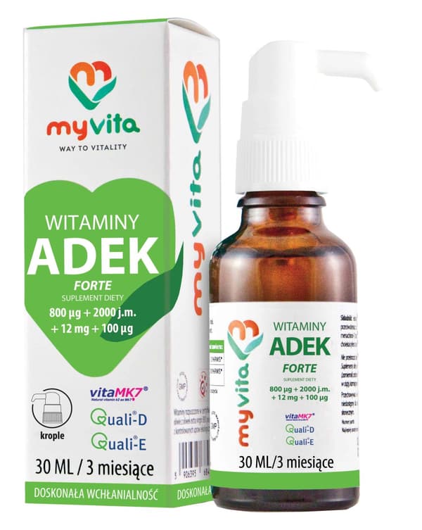 MyVita Vitamiinit ADEK Forte Tippa 30ml