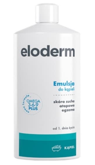 Eloderm, Bademulsjon, 400 ml.