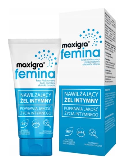 Maxigra Femina, Fuktgivande Intimgel, 75 ml