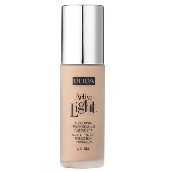 Pupa Milano Active Light Perfect Skin Foundation SPF10 Oliefri Ansigtsbase 040 Sand, 30 ml