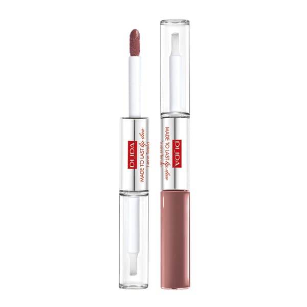 Pupa Milano Made To Last Lip Duo Vattentätt Läppstift och Gloss 011, 2x4 ml