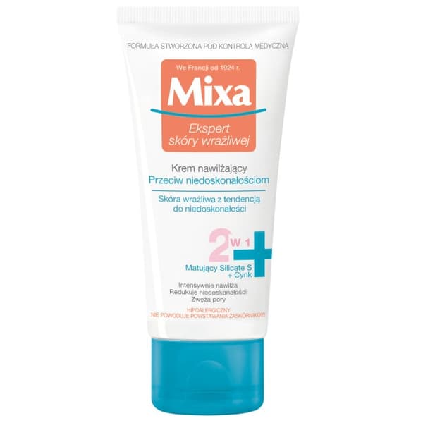 Mixa Herkälle Iholle, Kosteuttava Virheitä Korjaava Voide, 50 ml