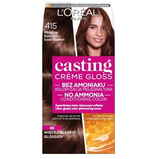 L'oreal Casting Hårfarve 415 Frosty Chestnut