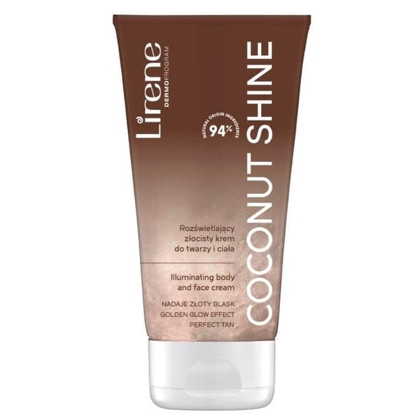 Lirene Lysnende Kropcreme med Kokosglans, 150 ml