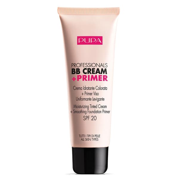 Pupa Milano Professionel BB Cream & Primer SPF20 002 Sand, 50 ml