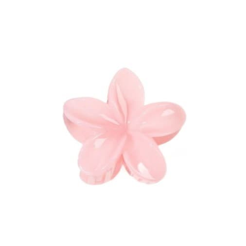 Ecarla Hårklemme med Blomstermotiv i Lys Pink
