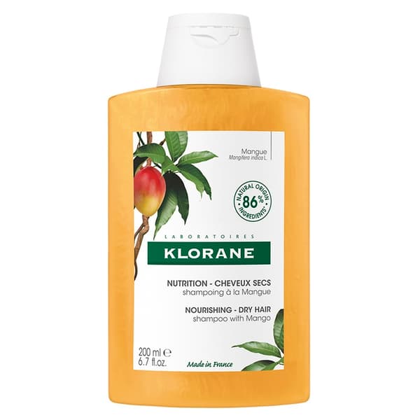 Klorane Mango Hiusten Shampoo, 200 ml