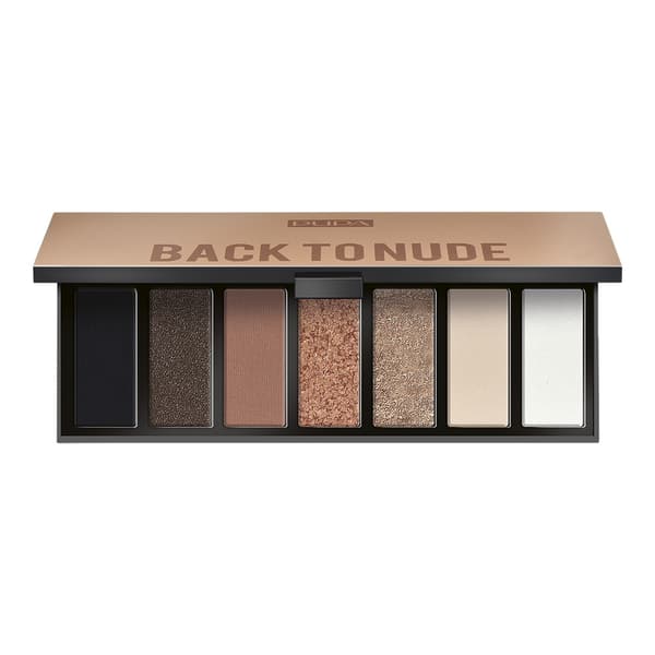 Pupa Milano Make Up Stories Kompakt Ögonskuggspalett 001 Back To Nude, 13,3 g