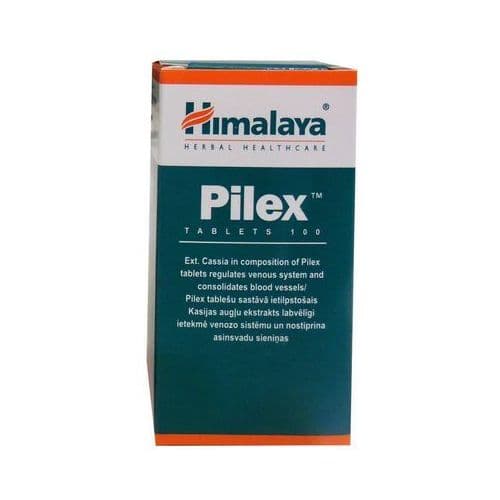 Himalaya Pilex 100 Tablettia - Luonnollinen Apua Hemorrhoideihin