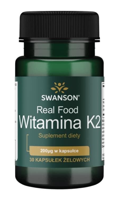 Swanson K2-Vitamiini 200mcg, 30 kapselia