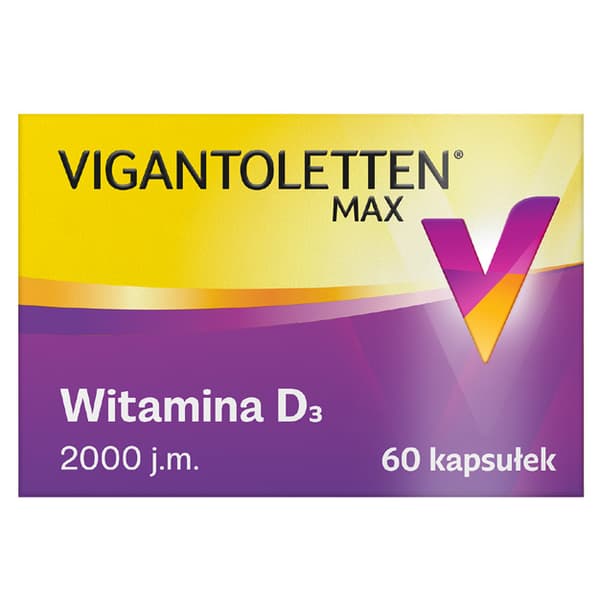 Vigantoletten Max 2000 IU kapselit - 60 kapselia