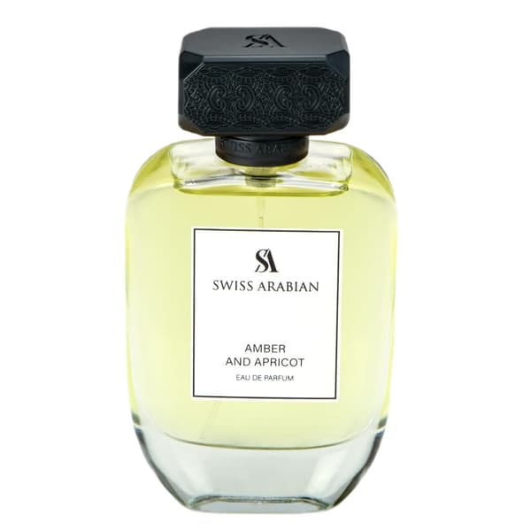 Sveitsiläinen Arabian Amber ja Apricot Eau de Parfum, 100 ml