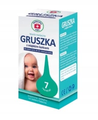 Första Hjälpen Kit ABC, Päronformad mjuk spetsstorlek 7, 1 stycke