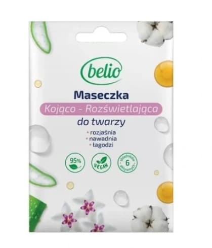 Belio Ansiktsmask -  Lugnande & Upplyftande, 10 ml