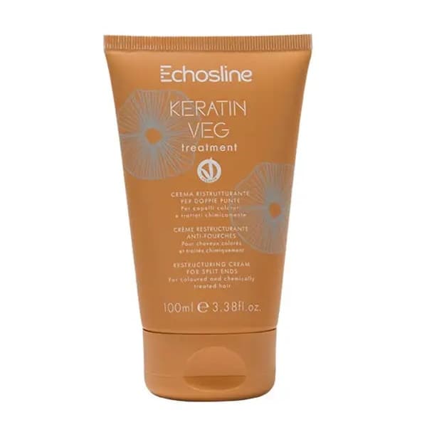 Echosline Keratin Veg Creme til Splittede Spidser, 100ml