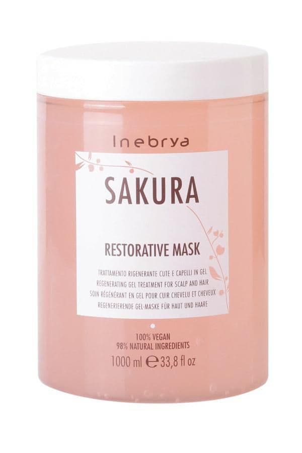 Inebrya Sakura Restorative Hårmask, 1000ml