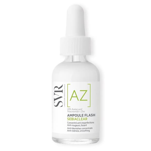 SVR Sebiaclear Ampoule Flash Utjämnande Koncentrat för att Rätta till Brister och Rodnader, 30 ml