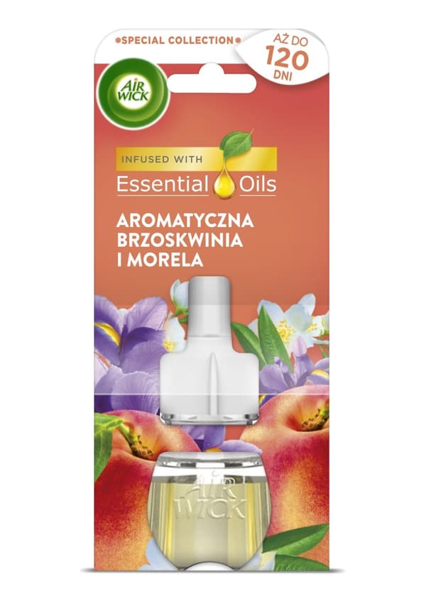 Air Wick, Hajustetäytteet: Persikka ja Aprikoosi Aromit, 19 ml